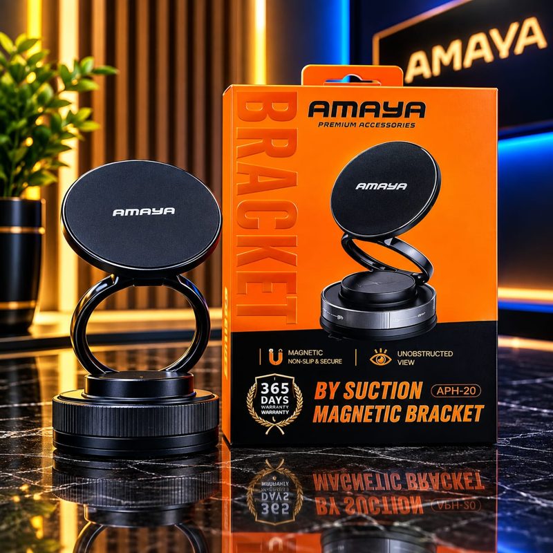 Support magnétique ventouse
