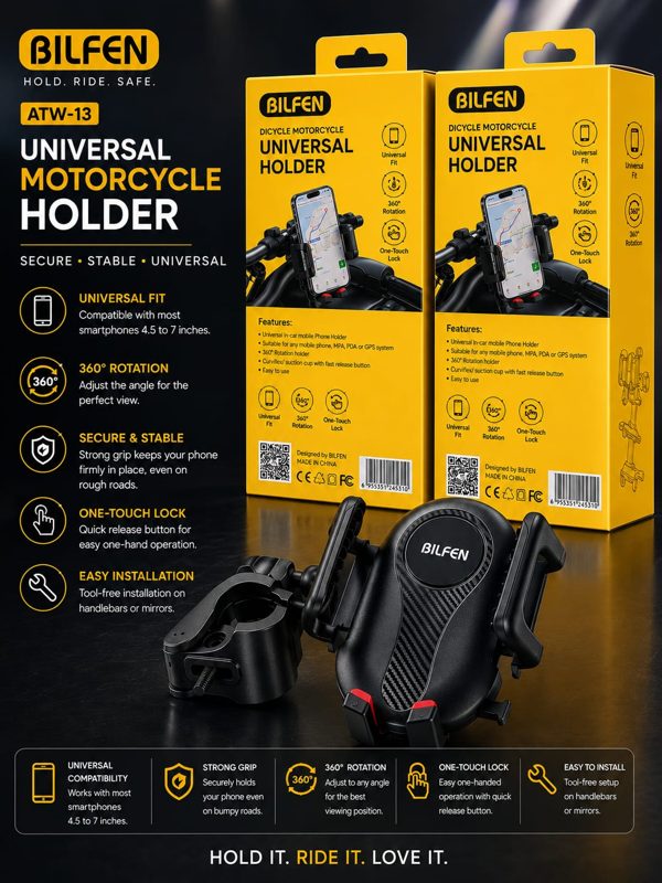 Support moto universel