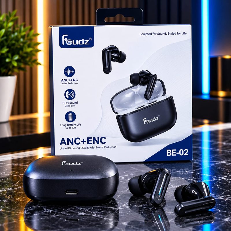 Écouteurs ANC + ENC BE-02